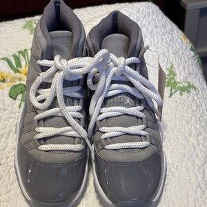 Kids Gray Sneakers